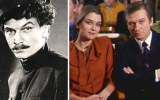 Актер Аристарх Ливанов: биография, личная жизнь, фильмография