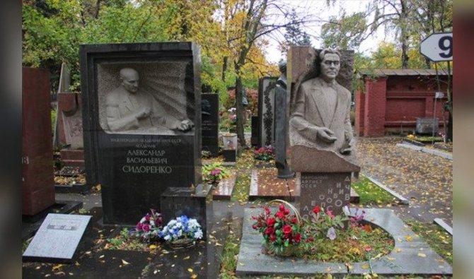 Могила Леонида Утёсова