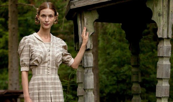 На съемках сериала «Разведчицы»