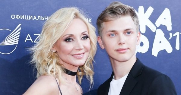 Певица и её сын Дэни Байсаров