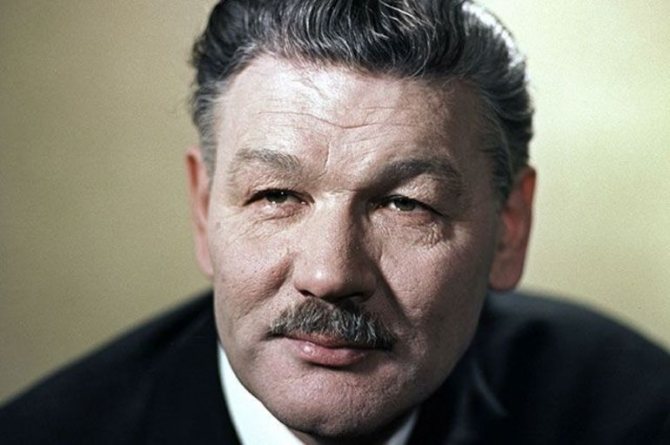 Советский актер Всеволод Санаев