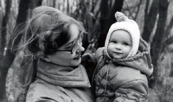 Светлана Иванова в детстве